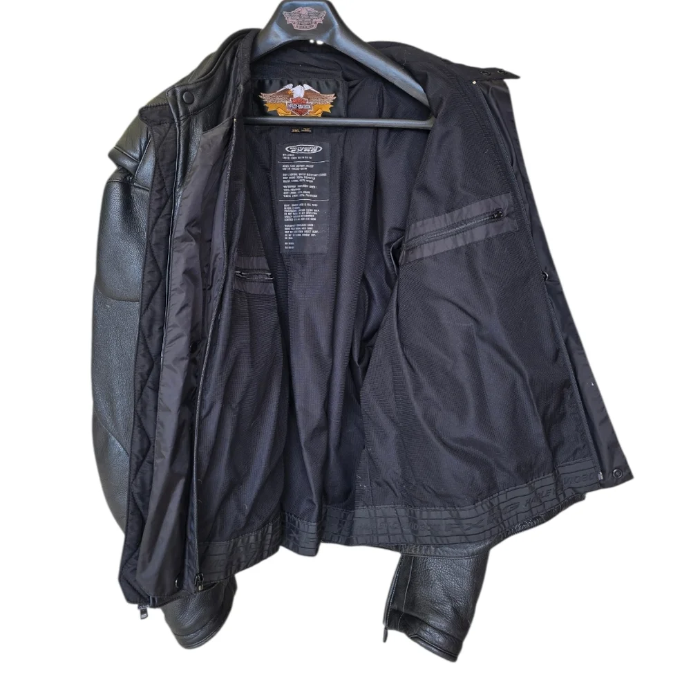 Men's & Women's Leather Harley-Davidson FXRG Motorcycle Jackets M XXL W Sm 4-6